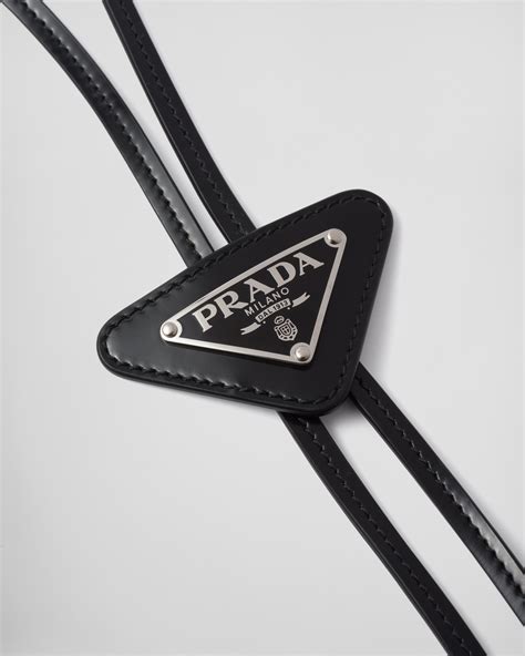 prada leather bolo tie|formal bolo tie.